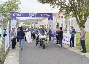 Dukung Kelancaran dan Keamanan, Polres Aceh Barat Kerahkan Personel di Run for Energy