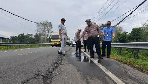 Rawan Lakalantas, Polres Aceh Barat Survei Jalan Rusak