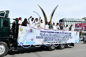 Semaraknya Pawai Tarhib Ramadhan 1446 H di Kota Banda Aceh