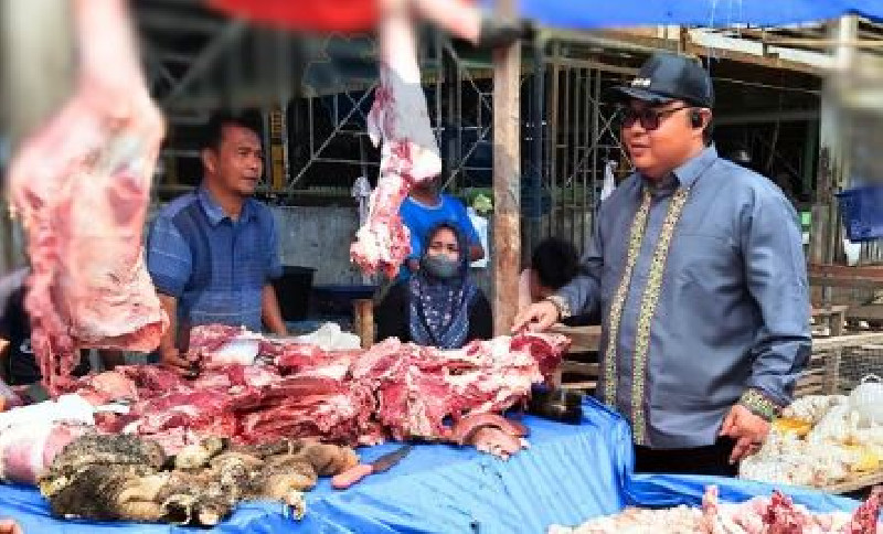 Harga Daging di Simeulue Stabil Sambut Meugang dan Ramadan