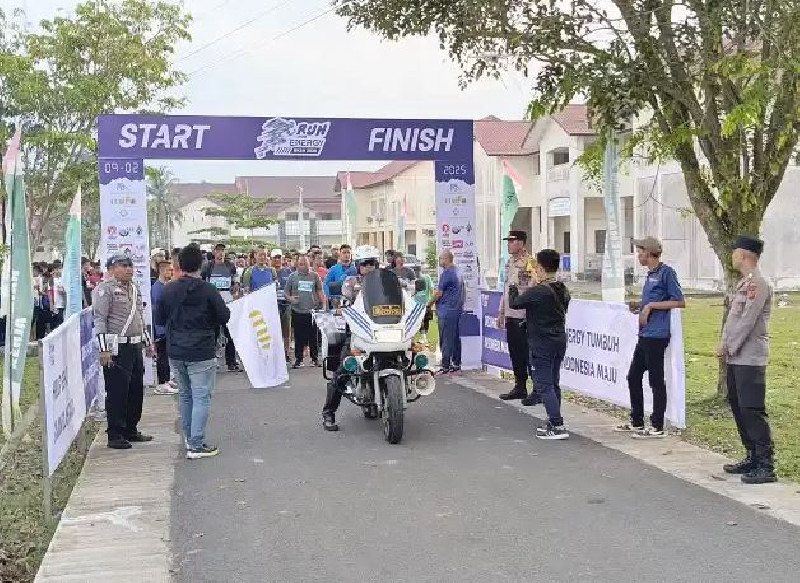 Dukung Kelancaran dan Keamanan, Polres Aceh Barat Kerahkan Personel di Run for Energy