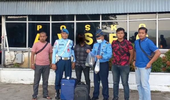 Hendak Bawa Sabu ke Kendari, Pemuda Asal Aceh Timur Ditangkap di Bandara SIM