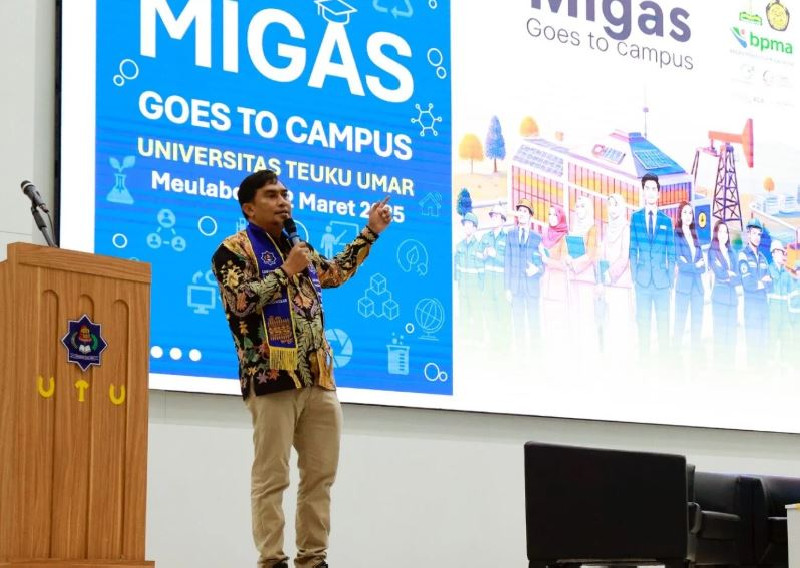 Jadi Keynote Speaker di UTU, Kepala BPMA: Industri Migas Berkontribusi terhadap Lapangan Kerja