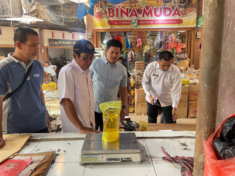 Takaran Minyakita di Banda Aceh Sesuai dengan Kemasan