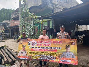 Cegah Karhutla, Petani Dilarang Bakar Hutan dan Lahan Saat Buka Lahan Pertanian