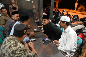 Bupati Aceh Besar Ngopi Bareng di Jurong Peujeura, Ini Harapan Masyarakat