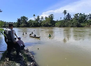 Tim Gabungan Cari Pria Diduga Tenggelam di Krueng Meureubo Aceh Barat