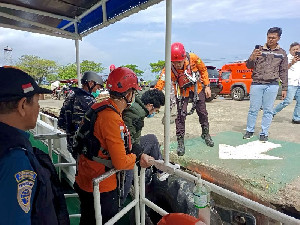 Tim SAR Banda Aceh Evakuasi ABK Jepang di Selat Benggala