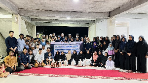 Himapol UIN Ar-Raniry Gelar Bukber dan Santunan Anak Yatim Yayasan Medrese Cahaya Aceh