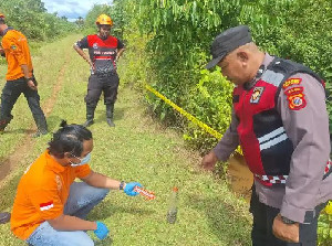 Unit Inafis Polres Aceh Barat Olah TKP Penemuan Mayat, Keluarga Tolak Autopsi