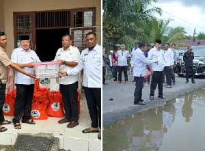 Bupati Nagan Raya Tinjau Lokasi Banjir dan Salurkan Bantuan Untuk Warga