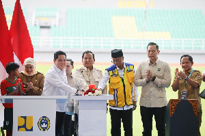 Dukung Pengembangan Sepak Bola, Presiden Prabowo Resmikan 17 Stadion Pasca Renovasi