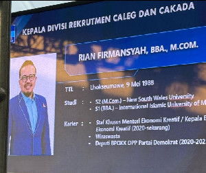 Demokrat Lantik Rian Syaf Pimpin Divisi Rekrutmen, Pacu Regenerasi dan Profesionalisme Kader