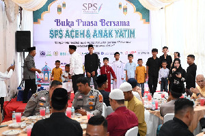 SPS Aceh Gelar Buka Puasa Bersama dan Santuni Anak Yatim