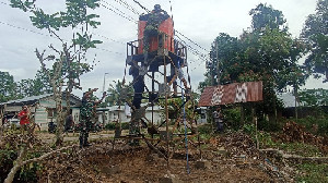 Satgas TMMD Kodim Aceh Timur Selesaikan Pembangunan Akses Air Bersih