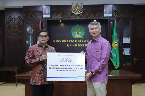 UIN Ar-Raniry Terima 250 Paket Sembako dari Mubadala Energy