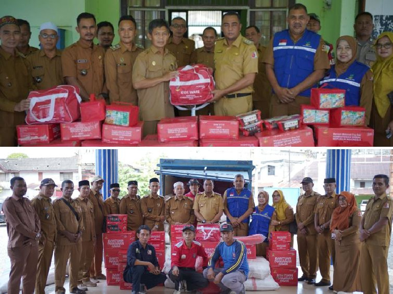 Pemkab Nagan Raya Salurkan Bantuan untuk Masyarakat Terdampak Banjir