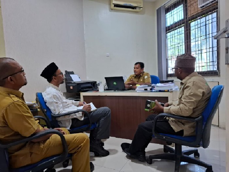 BMA dan Dinas Pengairan Bahas Amdal Madrasah Madinah Al Munawarah Aceh Besar