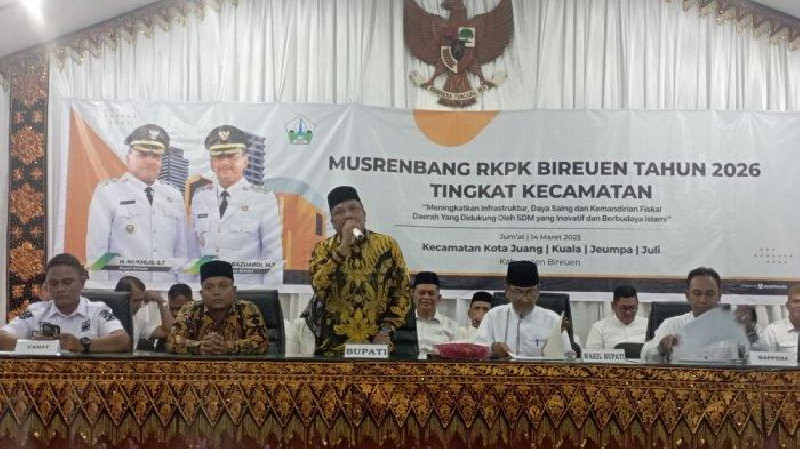 Refocusing Anggaran, Bupati Bireuen Harap Usulkan Pembangunan Prioritas