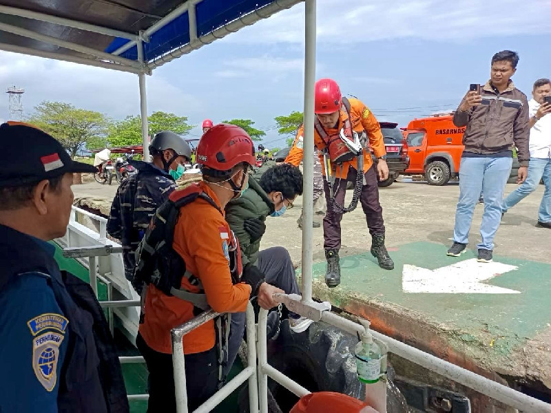 Tim SAR Banda Aceh Evakuasi ABK Jepang di Selat Benggala