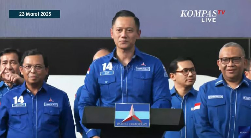 AHY Tunjuk Herman Khaeron Sebagai Sekjen Partai Demokrat 2025-2030