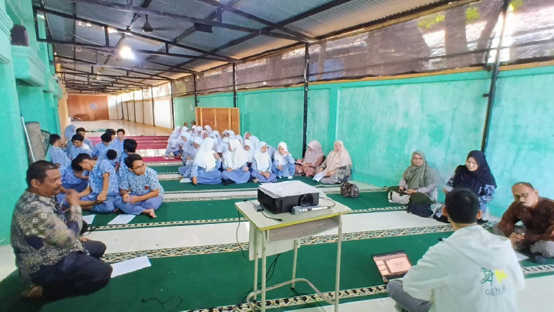 Ciptakan Lingkungan Belajar Sehat, Siswa MAN 3 Banda Aceh Diedukasi Kesehatan Mental