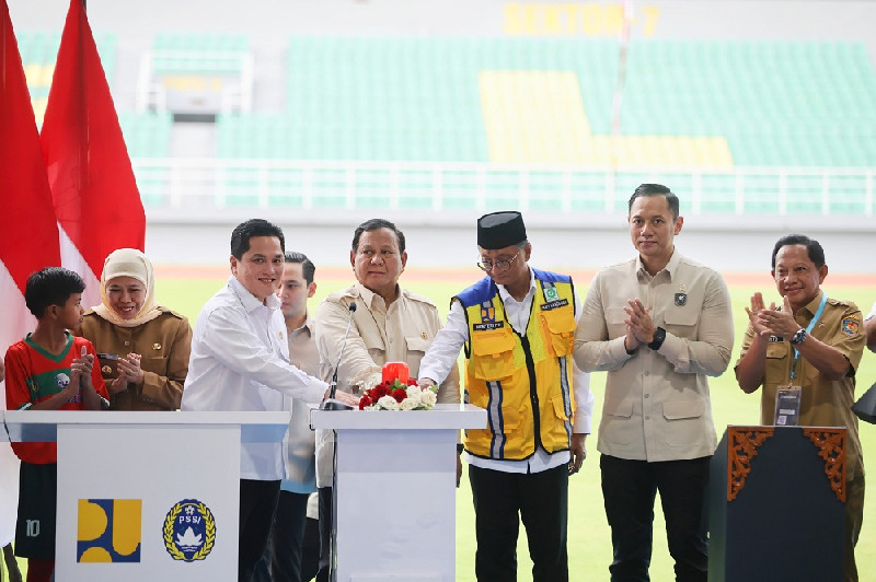 Dukung Pengembangan Sepak Bola, Presiden Prabowo Resmikan 17 Stadion Pasca Renovasi