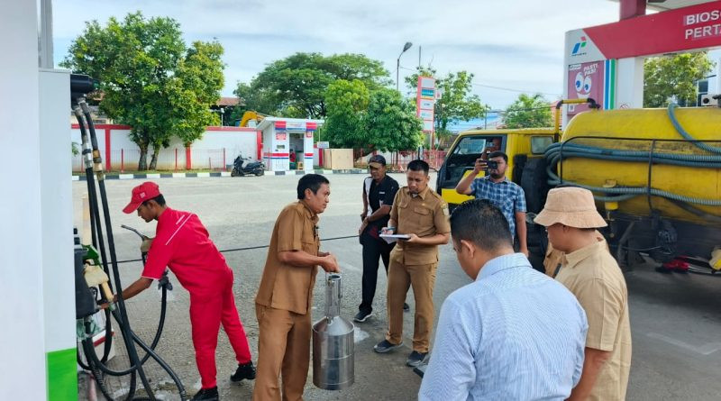 Sidak Sejumlah SPBU di Banda Aceh, Polisi Pastikan Stok BBM Aman