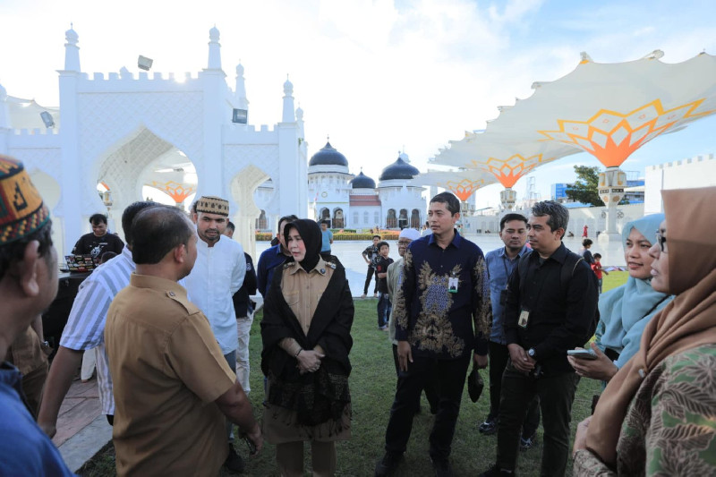 Walikota Banda Aceh Tinjau Kesiapan Aceh Ramadan Festival di MRB