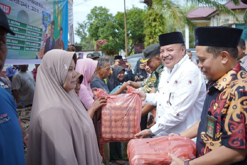 Jelang Idulfitri 2025, Pemkab Nagan Raya Gelar Pasar Murah di 10 Lokasi