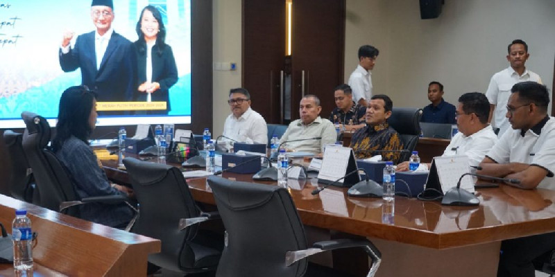 Wagub Fadhlullah Bahas TPST Blang Bintang dan Banjir Subulussalam di Kementerian PU