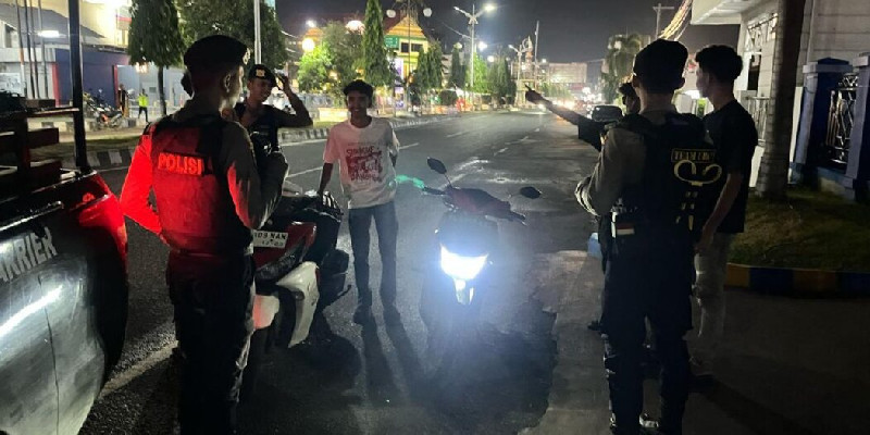 Tindak Premanisme dan Pungli, Polres Lhokseumawe Intensifkan Patroli Malam