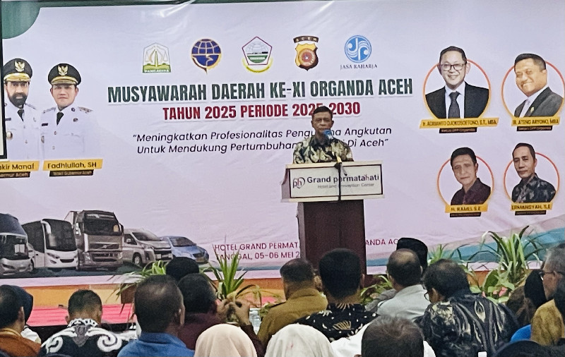 Ketua Organda Aceh Sebut Kondisi Transportasi Lesu, Ribuan Truk Parkir Tanpa Muatan