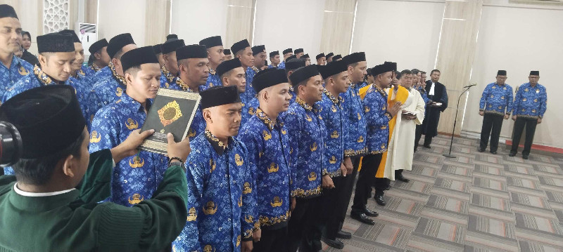 7.107 PPPK di Lingkungan Kanwil Kemenag Aceh Dilantik Menag