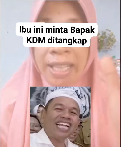 Viral! Seorang Emak-emak Minta Kapolri Tangkap dan Bawa Dedi Mulyadi ke Aceh