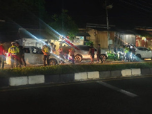15 Sepeda Motor dan Satu Mobil Brio Diamankan di Razia Perbatasan Banda Aceh