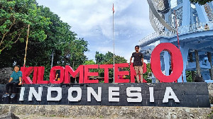 Lokasi Tugu Nol Kilometer Sabang Ditutup Sementara