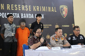 Satreskrim Polresta Banda Aceh Tangkap Tersangka Penipuan melalui Market Place di Tangerang