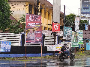 Cegah Premanisme, Polres Aceh Barat Sebar Spanduk Imbauan di Wilayah Publik