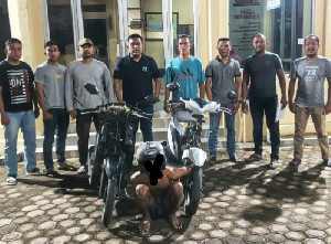 Polsek Darussalam Tangkap Residivis Curanmor, Dua Motor Diamankan