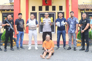 Pemuda Aceh Utara Ditangkap Polisi, Dua Pucuk Senpi Ilegal Diamankan