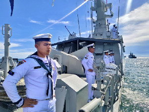Dua Alutsista TNI AL Ikuti Fleet Review LIMA 2025 di Malaysia