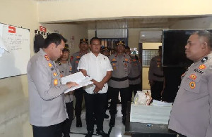 Periksa Fasilitas Tahanan, Kapolres Aceh Barat Tegaskan Standar Pelayanan