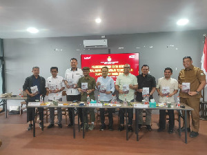 KIP Banda Aceh Launching Buku Jejak Kinerja Pilkada 2024
