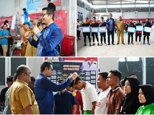 Kadisdik Aceh Beri Semangat Mental Juara kepada Siswa dalam Penutupan O2SN se-Aceh Timur