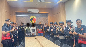 Satgas Anti Premanisme Polresta Banda Aceh Amankan Dua Juru Parkir Liar