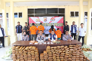 Januari-Mei 2025, Polres Gayo Lues Berhasil Ungkap 12 Kasus Narkotika