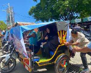 Kolaborasi Pemko Banda Aceh dan Bank Aceh Syariah Hadirkan Becak Heritage Tour