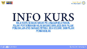 Berikut Penetapan Nilai Kurs Pelunasan Bea dan Pajak Periode 7-13 Mei 2025