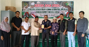 22 Anak Keluarga Prasejahtera di Simeulue Ikuti Khitanan Anak Ceria